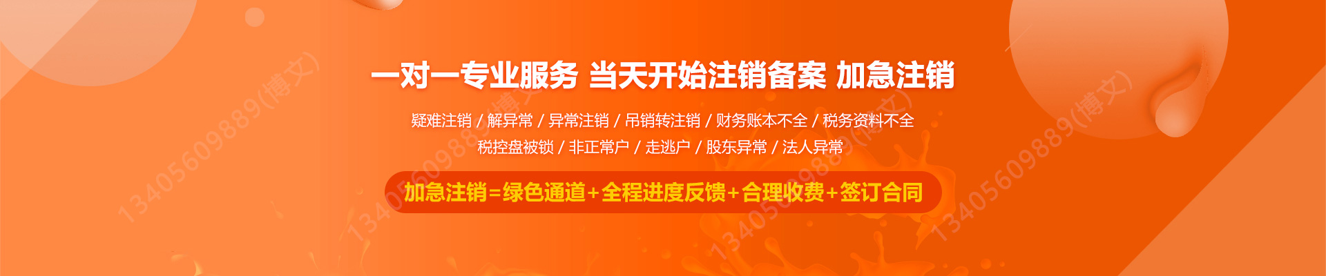 新抚工商注销